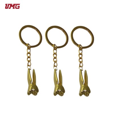 Promotion sale alloy keychain custom key ring