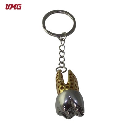 Popular style metal arts crafts key chain parts